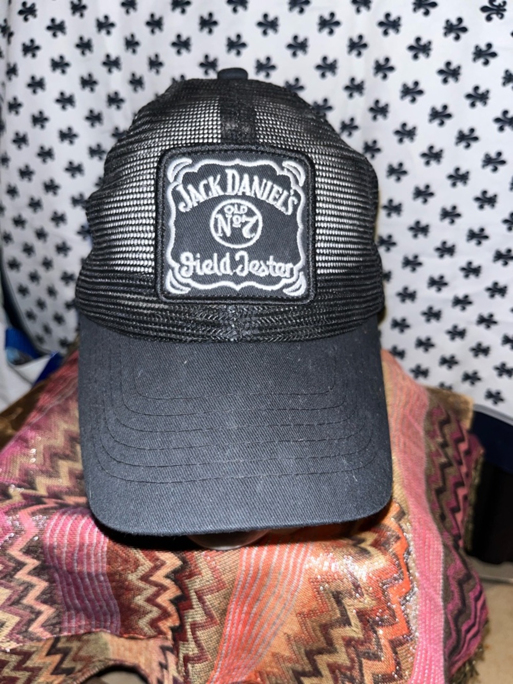 Jack Daniel's Black Field Jester Trucker Hat